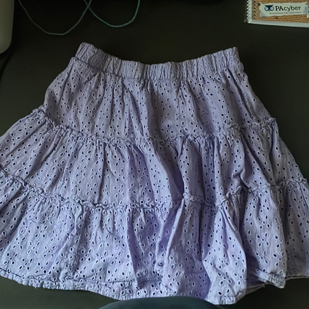 purple skirt small